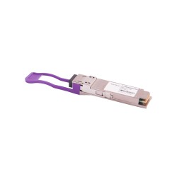 TRANSCEPTOR ÓPTICO, 100G QSFP28, BIDI, Tx1304/Rx1280, 80km, LC