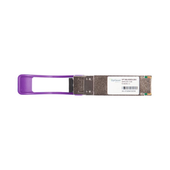 TRANSCEPTOR ÓPTICO, 100G QSFP28, BIDI, Tx1304/Rx1280, 80km, LC TRANSCEPTOR ÓPTICO, 100G QSFP28, BIDI, Tx1304/Rx1280, 80km, LC