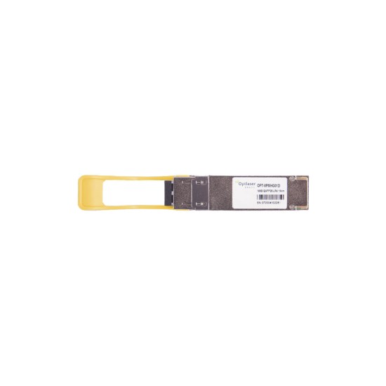 TRANSCEPTOR ÓPTICO, QSFP28 100G,  SR4, MPO, 100M