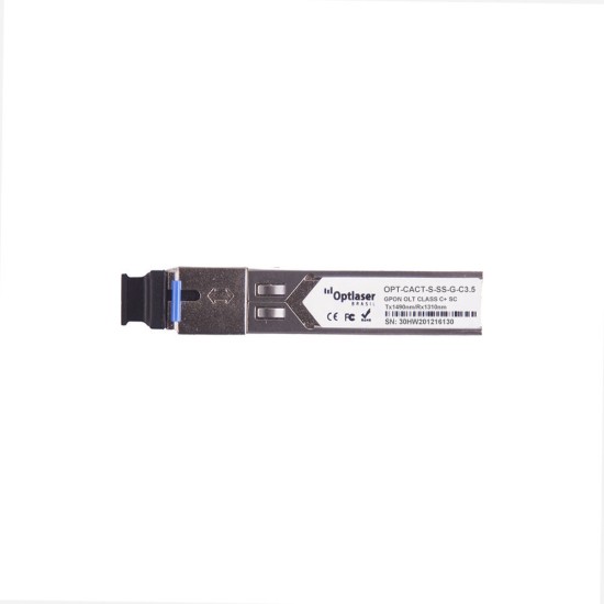 TRANSCEPTOR ÓPTICO, GPON C+, 20KM, TX 1490NM 2.488GBPS, RX 1310NM TRANSCEPTOR ÓPTICO, GPON C+, 20KM, TX 1490NM 2.488GBPS, RX 1310NM