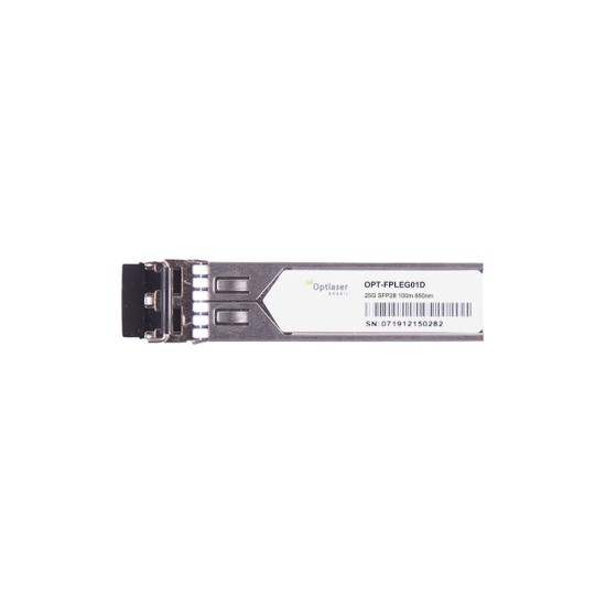 TRANSCEPTOR ÓPTICO, SFP28, 25G, SR, 850NM, VCSEL, MM, 100M TRANSCEPTOR ÓPTICO, SFP28, 25G, SR, 850NM, VCSEL, MM, 100M