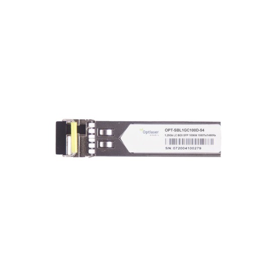 TRANSCEPTOR ÓPTICO, SFP 1,25G, BX-D, BIDI, 1550NM, SM, 100KM, 31DB TRANSCEPTOR ÓPTICO, SFP 1,25G, BX-D, BIDI, 1550NM, SM, 100KM, 31DB
