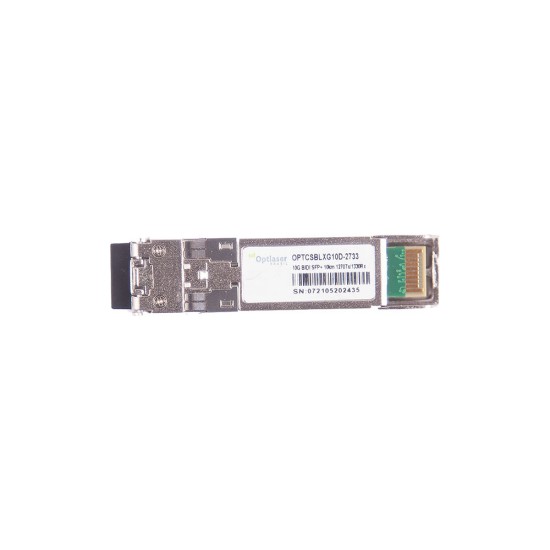 TRANSCEPTOR ÓPTICO, SFP+ 10G, BX-U, BIDI, 1270NM , SM, 10KM