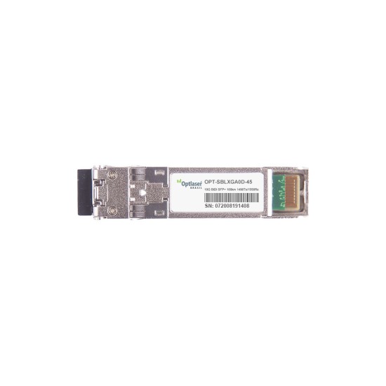TRANSCEPTOR ÓPTICO, SFP+ 10G, BX-U, BIDI, 1490NM , SM, 100KM TRANSCEPTOR ÓPTICO, SFP+ 10G, BX-U, BIDI, 1490NM , SM, 100KM