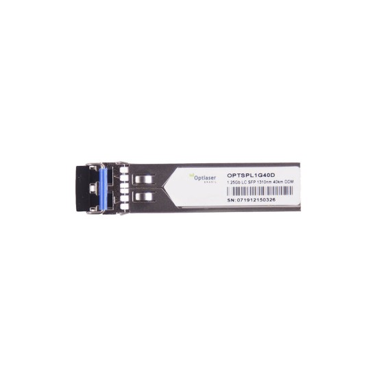 TRANSCEPTOR ÓPTICO, SFP 1,25G, EX, 1310NM, SM, 40KM, 22DB, DDMI TRANSCEPTOR ÓPTICO, SFP 1,25G, EX, 1310NM, SM, 40KM, 22DB, DDMI