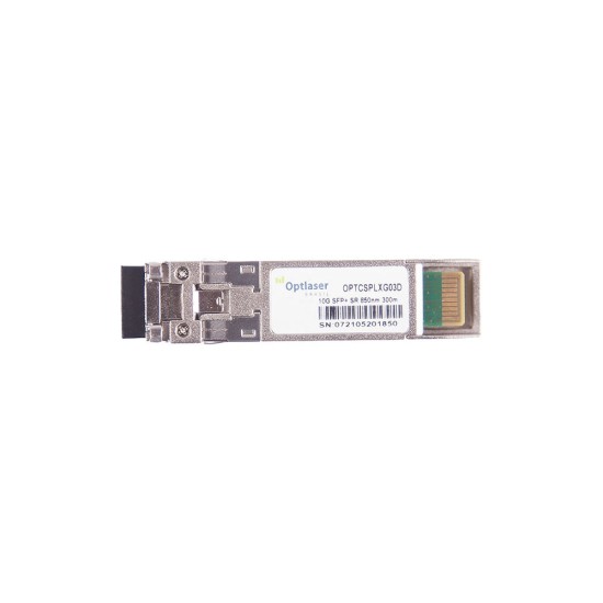 TRANSCEPTOR ÓPTICO, SFP+ 10G, SR, 850NM, VCSEL, MM, 300M TRANSCEPTOR ÓPTICO, SFP+ 10G, SR, 850NM, VCSEL, MM, 300M