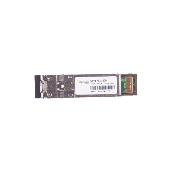 TRANSCEPTOR ÓPTICO, SFP+ 10G, LR, 1310NM, SM, 20KM TRANSCEPTOR ÓPTICO, SFP+ 10G, LR, 1310NM, SM, 20KM