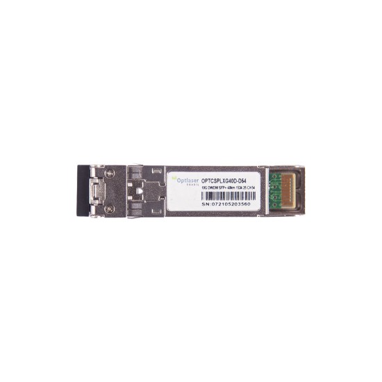 TRANSCEPTOR ÓPTICO, SFP+ 10G, DWDM, 40KM 1534.25NM CH54 TRANSCEPTOR ÓPTICO, SFP+ 10G, DWDM, 40KM 1534.25NM CH54