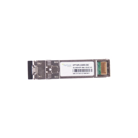TRANSCEPTOR ÓPTICO, SFP+ 10G, DWDM, 80KM, 1535.82NM, CH52 TRANSCEPTOR ÓPTICO, SFP+ 10G, DWDM, 80KM, 1535.82NM, CH52
