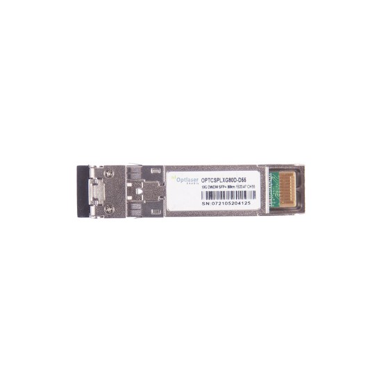 TRANSCEPTOR ÓPTICO, SFP+ 10G, DWDM, 80KM 1533.47NM CH55 TRANSCEPTOR ÓPTICO, SFP+ 10G, DWDM, 80KM 1533.47NM CH55