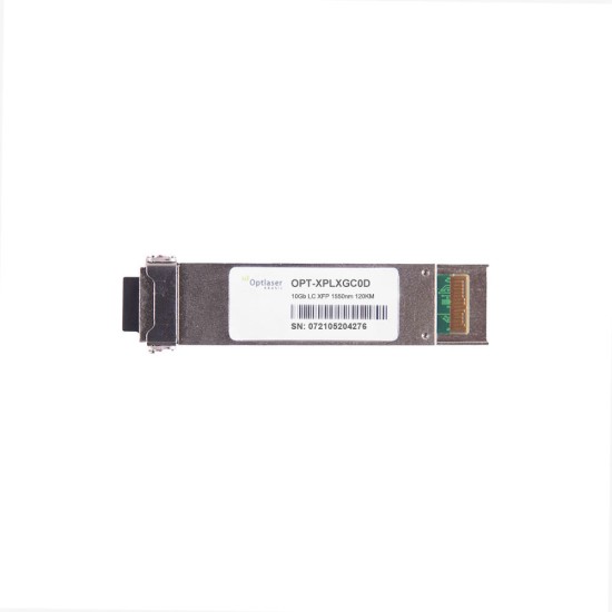 TRANSCEPTOR ÓPTICO, XFP 10G, EZR, 1550NM, SM, 120KM, 26DB TRANSCEPTOR ÓPTICO, XFP 10G, EZR, 1550NM, SM, 120KM, 26DB